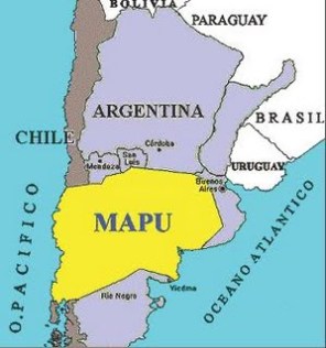 MAPA territorio Mapuche